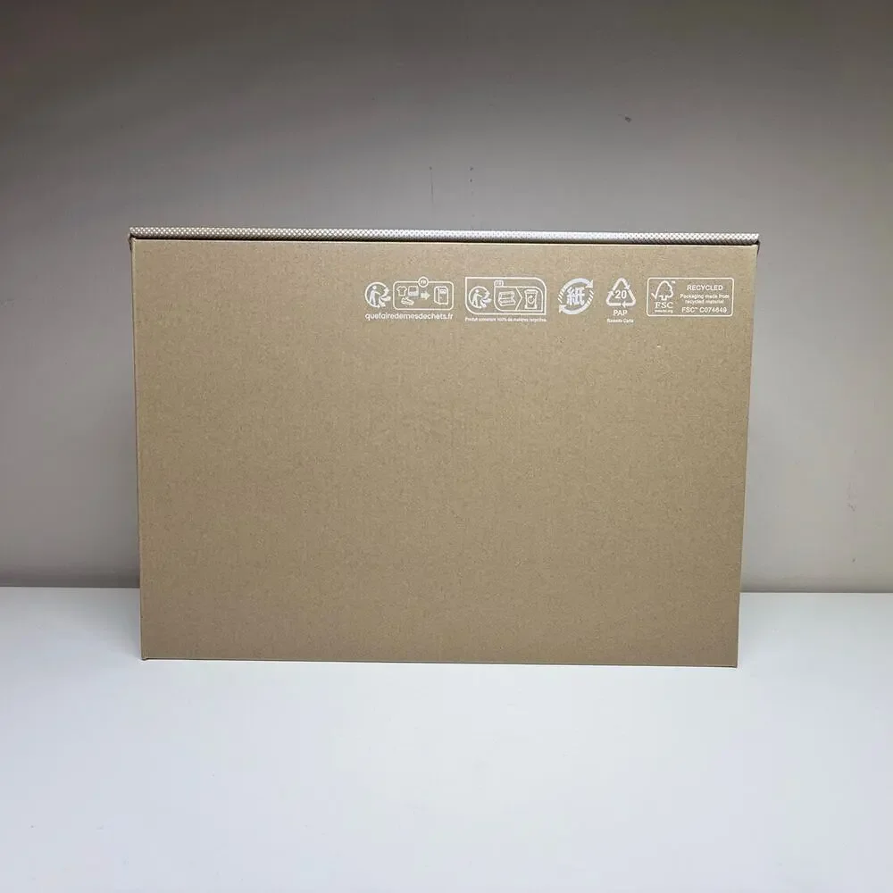 Empty On Run Shoe Box | Tan | 13.5 x 9.5 x 5 in.